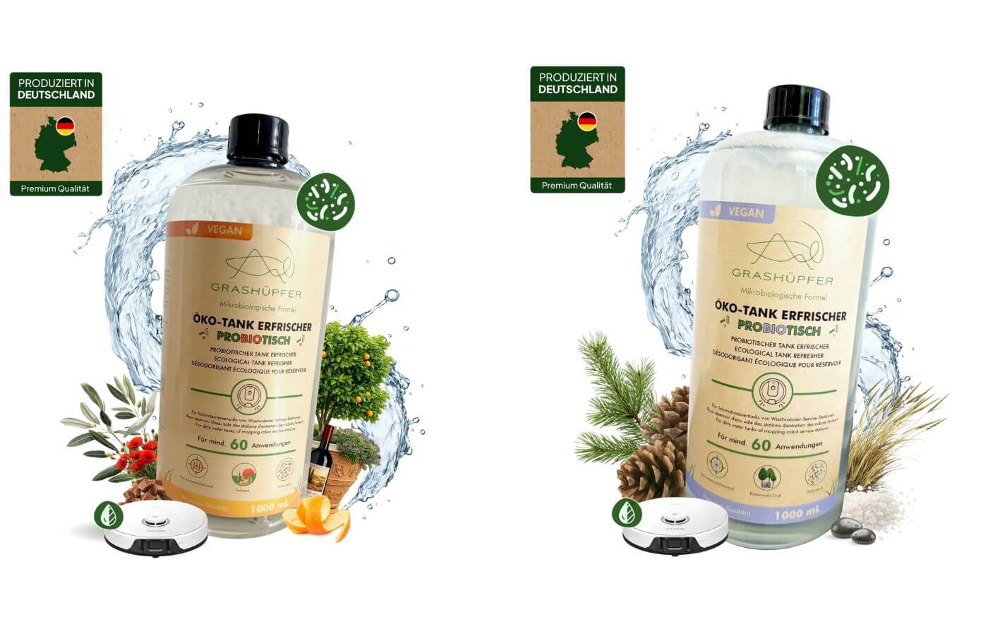 Der Tankerfrischer von Grashüpfer ist zu sehen.